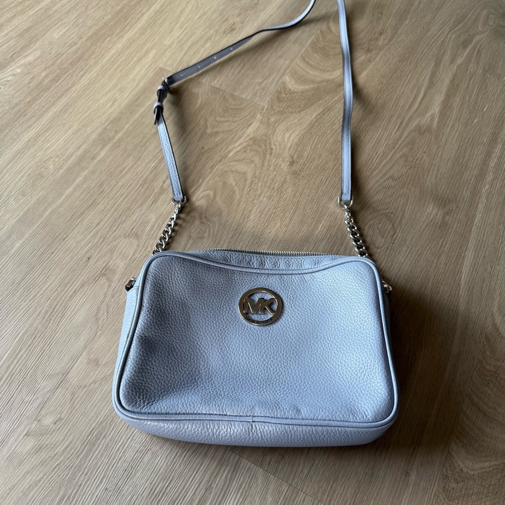 Michael Kors Light Blue Crossbody Bag